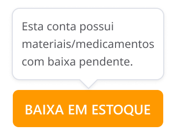 Baixa em estoque pela conta do paciente
