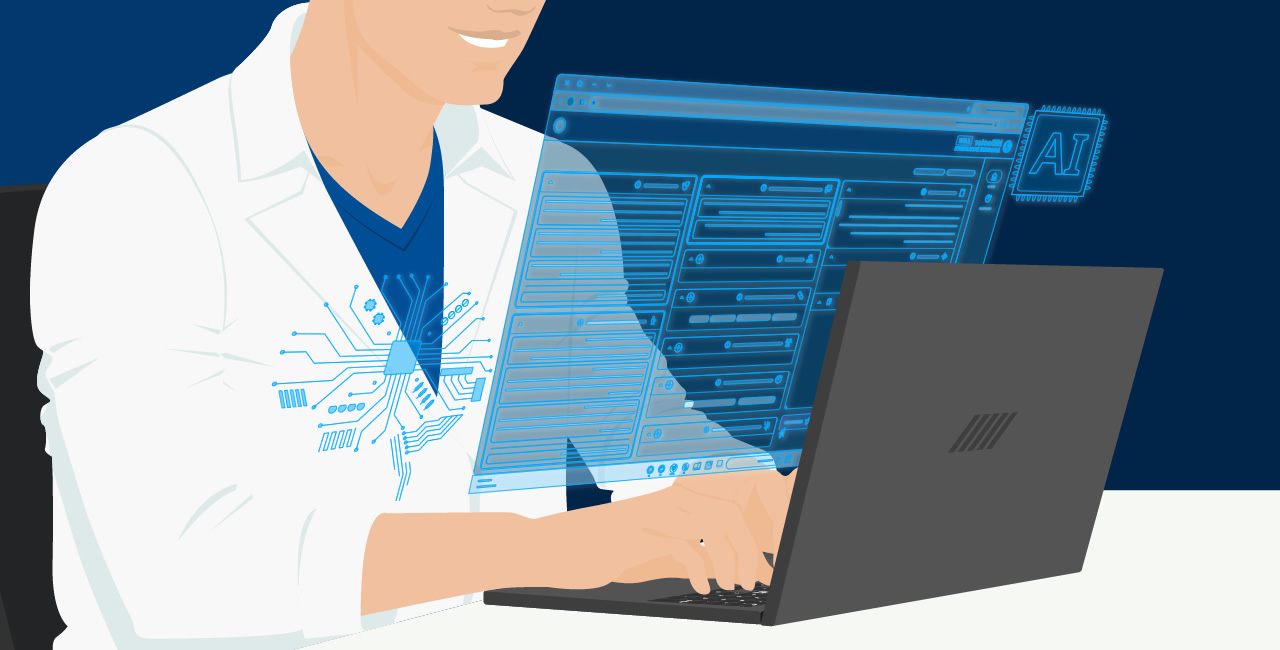 IA integrada ao prontuário - fluxos de trabalho mais inteligentes para melhores resultados
